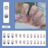 12 Sizes-24 Pcs Press On Nails Z243