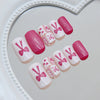 12 Sizes-24 Pcs Press On Nails W2166