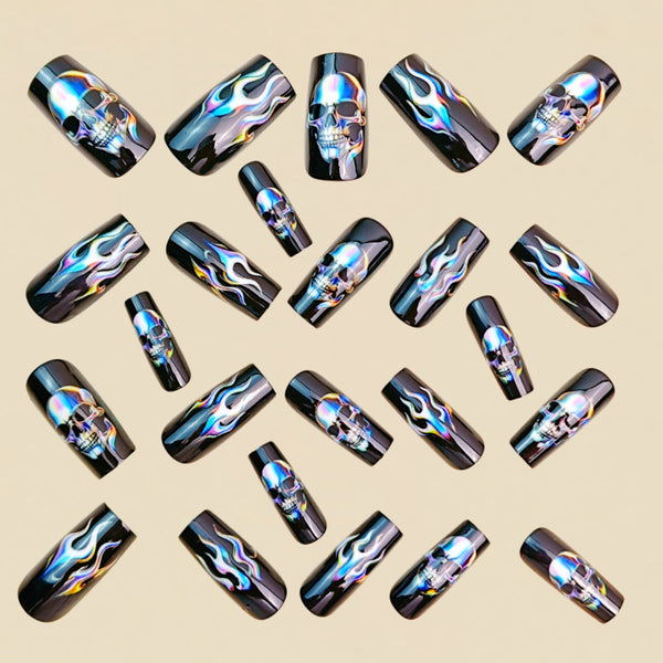 12 Sizes-24 Pcs Press On Nails y2052-24