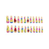 12 Sizes-24 Pcs Press On Nails Y208