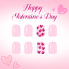 12 Sizes-24 Pcs Press On Nails C1455