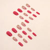 12 Sizes-24 Pcs Press On Nails W430