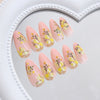 12 Sizes-24 Pcs Press On Nails W1937