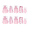 12 Sizes-24 Pcs Press On Nails JP3769