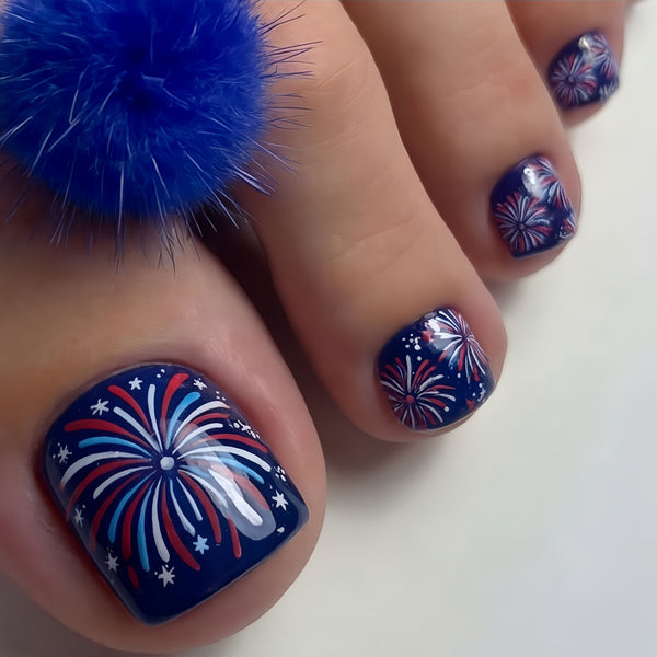 12 Sizes-24 Pcs Press On Nails Y1965