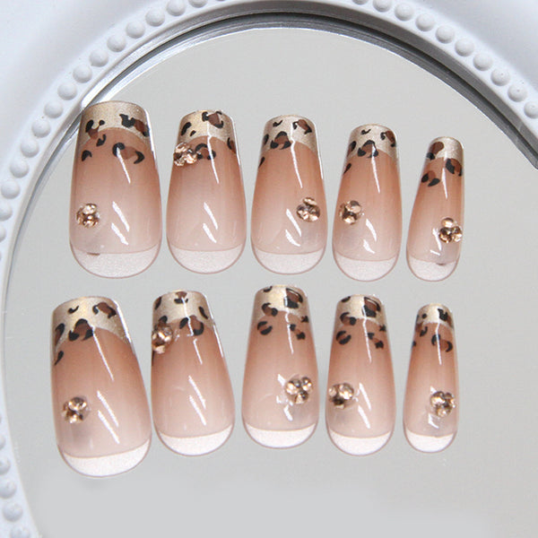 12 Sizes-24 Pcs Press On Nails MY104