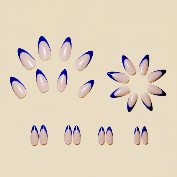 12 Sizes-24 Pcs Press On Nails Y255