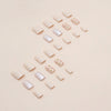 12 Sizes-24 Pcs Press On Nails W907