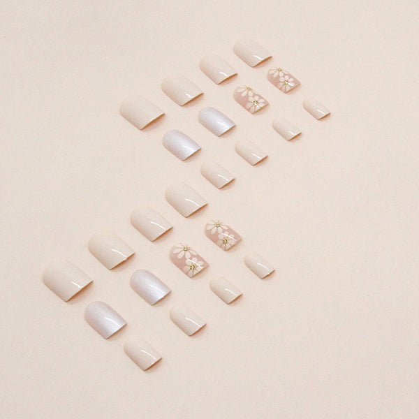 12 Sizes-24 Pcs Press On Nails W907