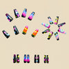 12 Sizes-24 Pcs Press On Nails Y588