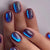 12 Sizes-24 Pcs Press On Nails W1079