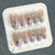 12 Sizes-24 Pcs Press On Nails nail-accessory
