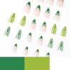 12 Sizes-24 Pcs Press On Nails JP2086