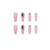 12 Sizes-24 Pcs Press On Nails JP1087