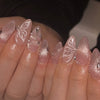 12 Sizes-24 Pcs Press On Nails JP3879