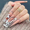 12 Sizes-24 Pcs Press On Nails Z333