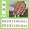 12 Sizes-24 Pcs Press On Nails W1132