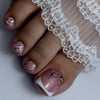 12 Sizes-24 Pcs Press On Nails JP3211