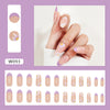 12 Sizes-24 Pcs Press On Nails W093