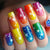 12 Sizes-24 Pcs Press On Nails Y939