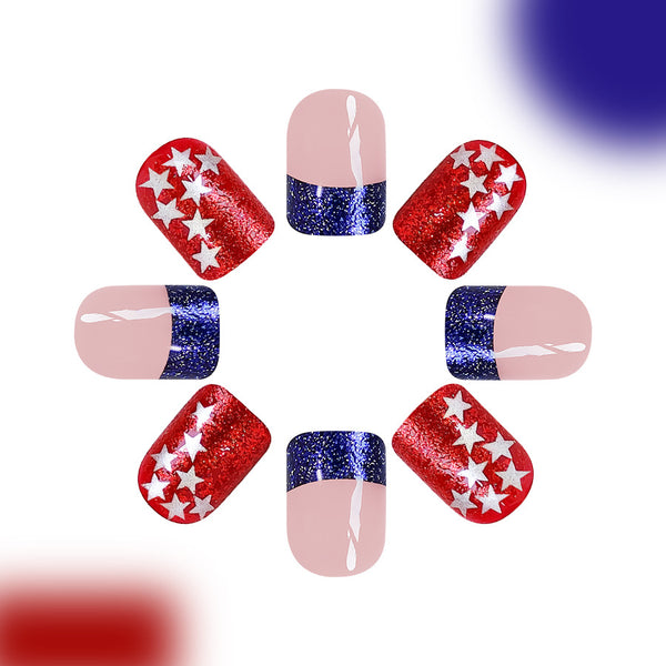 12 Sizes-24 Pcs Press On Nails C865