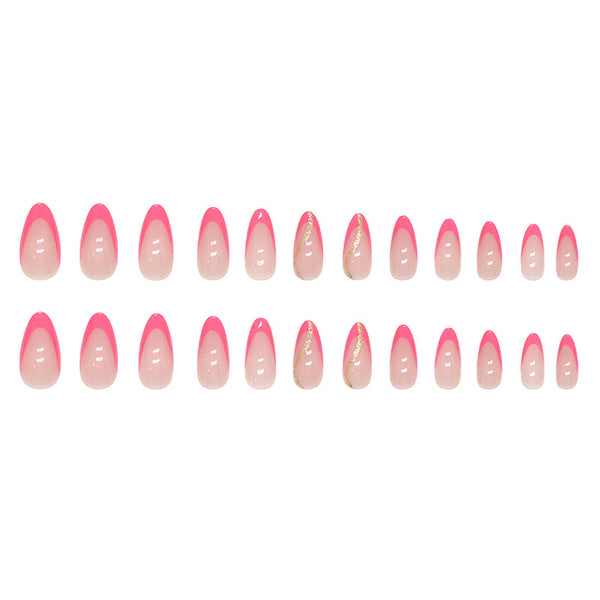12 Sizes-24 Pcs Press On Nails W389