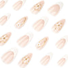 12 Sizes-24 Pcs Press On Nails JP4089