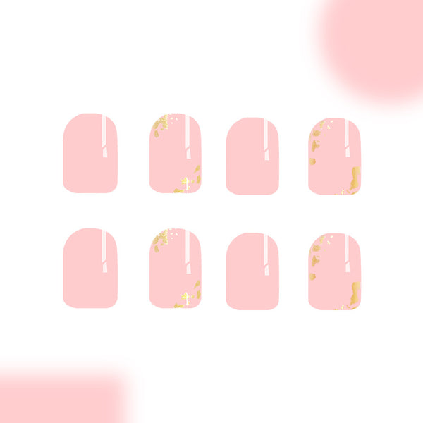 12 Sizes-24 Pcs Press On Nails C979