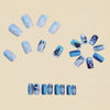 12 Sizes-24 Pcs Press On Nails Y1248