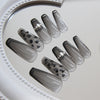 12 Sizes-24 Pcs Press On Nails Z883