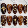 12 Sizes-24 Pcs Press On Nails y2033-30