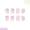 12 Sizes-24 Pcs Press On Nails C1542