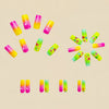 12 Sizes-24 PcsPress On Nails Y497