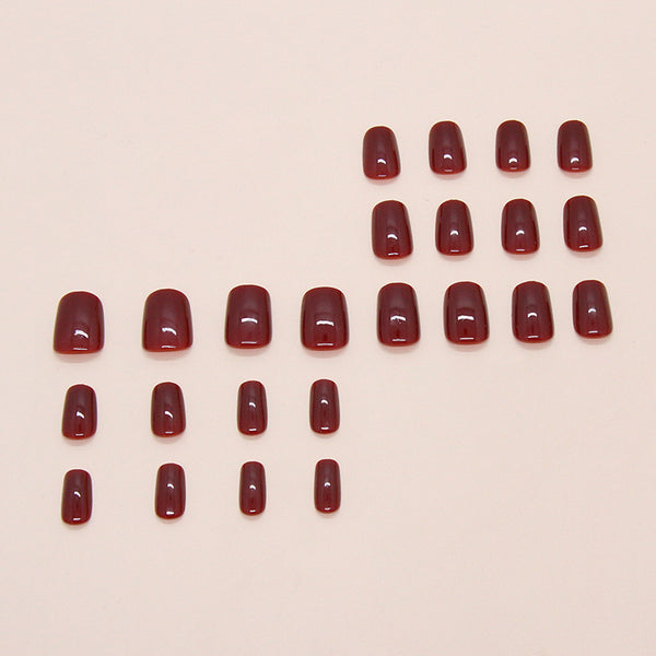 12 Sizes-24 Pcs Press On Nails CF046