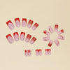 12 Sizes-24 Pcs Press On Nails Y050
