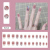 12 Sizes-24 Pcs Press On Nails R441