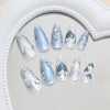 12 Sizes-24 Pcs Press On Nails Z1052