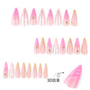 12 Sizes-24 Pcs Press On Nails JP3843