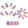 12 Sizes-24 Pcs Press On Nails Y1891