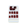 Glossy Short Square Press on Nails - MJE-413