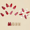 12 Sizes-24 Pcs Press On Nails Y1242