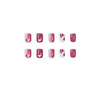 12 Sizes-24 Pcs Press On Nails JP1021