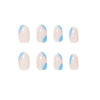 12 Sizes-24 Pcs Press On Nails JP1351