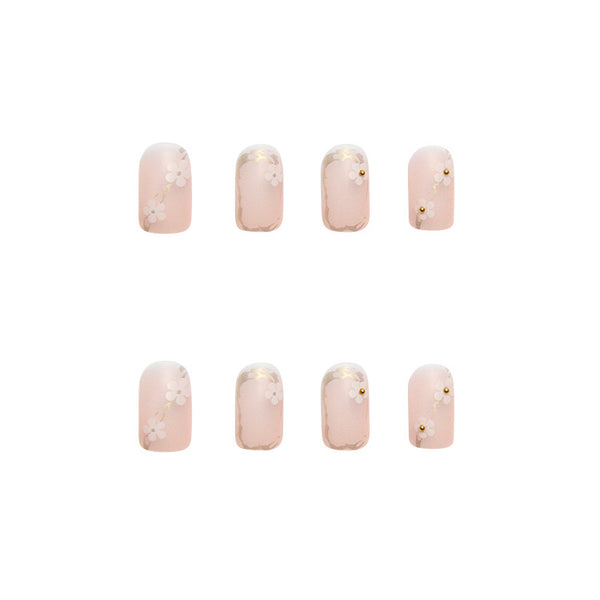 12 Sizes-24 Pcs Press On Nails Z089