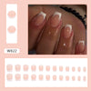 12 Sizes-24 PcsPress On Nails W822