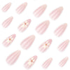 12 Sizes-24 Pcs Press On Nails JP3943