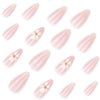 12 Sizes-24 Pcs Press On Nails JP3943