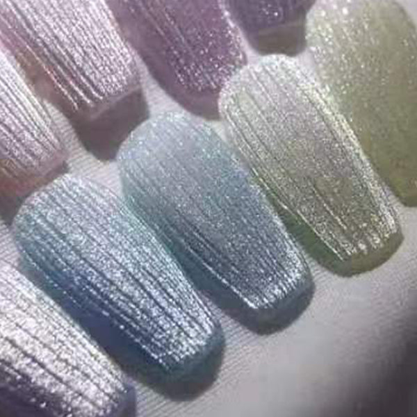 12 Sizes-24 Pcs Press On Nails W1590