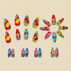 12 Sizes-24 Pcs Press On Nails Y1679