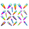 12 Sizes-24 Pcs Press On Nails Y693